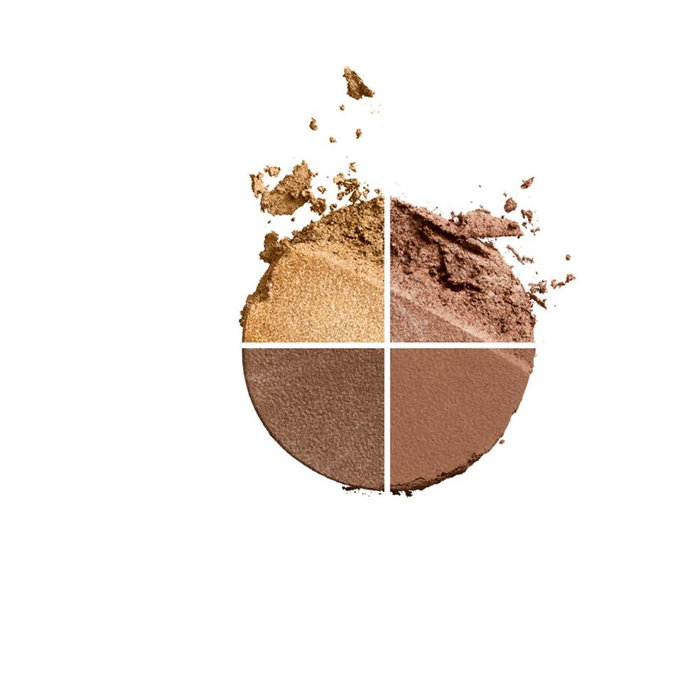 Clarins PALETTE 4 COULEURS #04-brown sugar gradation Paleta Sombras Ojos 4 Colores Pre-base Integrada 4,2 g