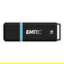 EMTEC K100 16GB USB 2.0 Memoria USB Tapa Negro Multicolor Pack 10 Unidades