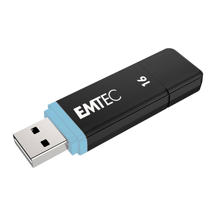 EMTEC K100 16GB USB 2.0 Memoria USB Tapa Negro Multicolor Pack 10 Unidades EMTEC K100 16GB USB 2.0 Memoria USB Tapa Negro Multicolor Pack 10 Unidades