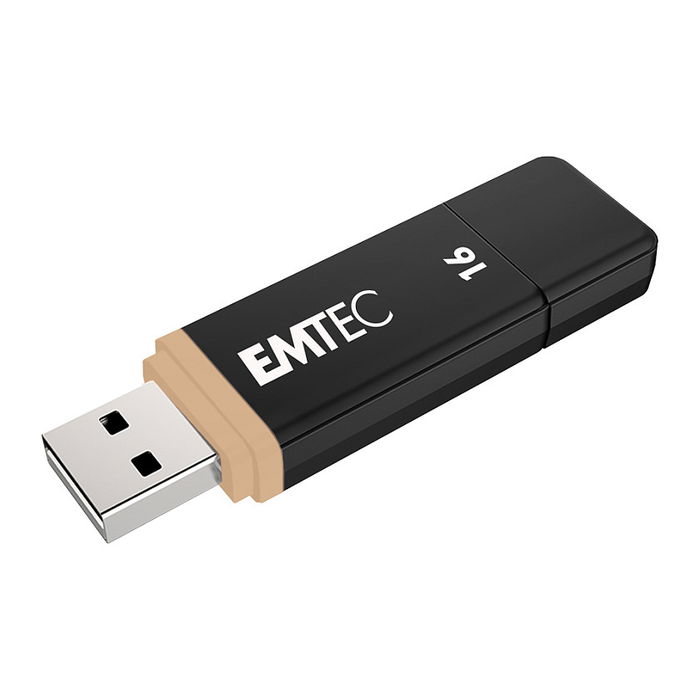 EMTEC K100 16GB USB 2.0 Memoria USB Tapa Negro Multicolor Pack 10 Unidades EMTEC K100 16GB USB 2.0 Memoria USB Tapa Negro Multicolor Pack 10 Unidades