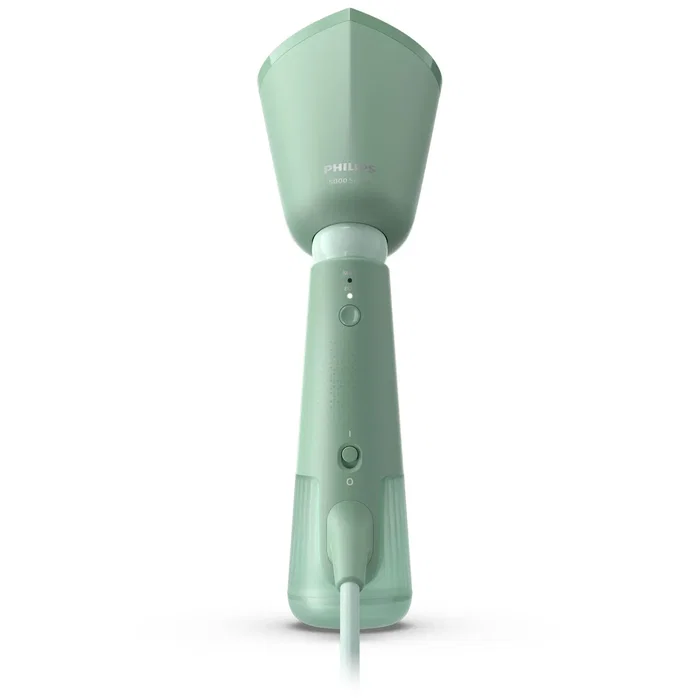 Philips Vaporizador de mano STH5010/70, 1300 W, Cocción al vapor vertical, Flujo de vapor continuo, Verde
