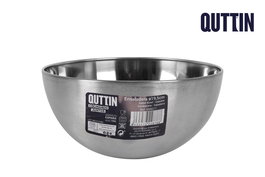 Quttin Ensaladera Aperitivo Acero Inoxidable 19.5 cm (12 Unidades)