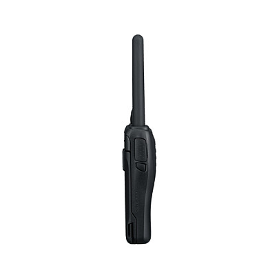 Kenwood TK-3501E - Walkie Talkie Profesional, 16 Canales, Alcance 9 km, IP54, Negro, Incluye Pilas y Pinza