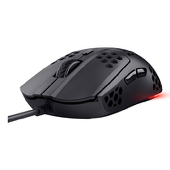 Trust GXT 928 HELOX Ratón Gaming Negro 6400 DPI