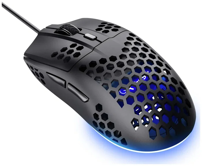 Trust GXT 928 Helox Ratón Gaming Ligero Negro