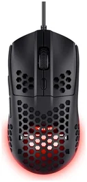 Trust GXT 928 HELOX - Ratón Gaming Ligero, Negro