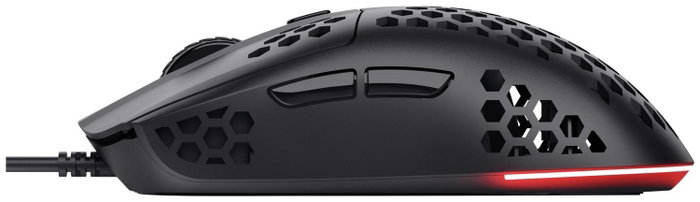 Trust GXT 928 Helox Ratón Gaming Ligero Negro