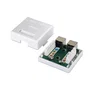 Aisens Roseta de Superficie RJ45 Cat.6 FTP 2 Tomas Blanco A139-0304
