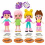 Famosa Pinypon Top Girls Figura con Doble Cara y Tatuajes