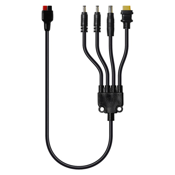 RealPower Panel Solar Plegable SP-100E 100 W 2 Paneles Monocristalino con USB Tipo C y Tipo A, para Balcón, Camping y Jardín