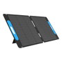 RealPower Panel Solar Plegable SP-100E 100 W 2 Paneles Monocristalino con USB Tipo C y Tipo A, para Balcón, Camping y Jardín