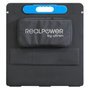 RealPower Panel Solar Plegable SP-100E 100 W 2 Paneles Monocristalino con USB Tipo C y Tipo A, para Balcón, Camping y Jardín