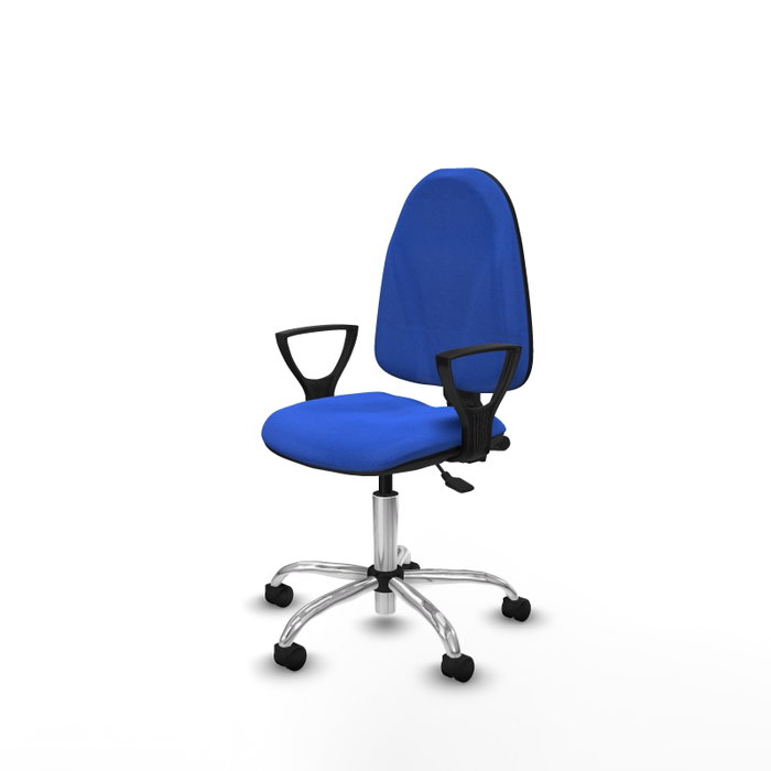 PIQUERAS Y CRESPO Silla de oficina Algarra Azul con Mecanismo Asincro PIQUERAS Y CRESPO Silla de oficina Algarra Azul con Mecanismo Asincro