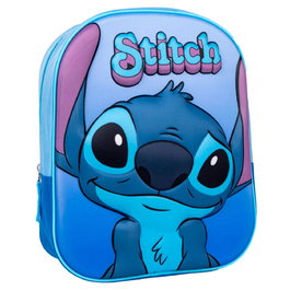 Cerdá Mochila Infantil 3D Stitch Disney Azul