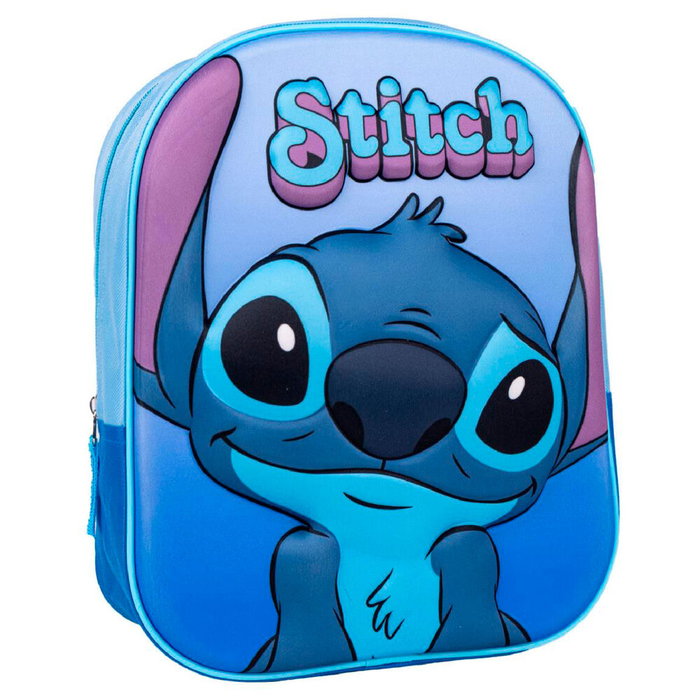 Cerdá Mochila Infantil 3D Stitch Disney Azul Cerdá Mochila Infantil 3D Stitch Disney Azul
