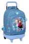 Safta Mochila Grande con Ruedas Compact Extraible Frozen 33x45x22cm