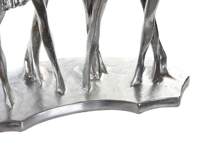 DKD Home Decor Figuras de Bailarinas en Resina, Pack de 2