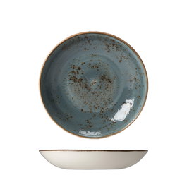 Steelite Plato Hondo Bol Coupe Azul de Vitro Porcelana 20.5 cm (Set de 12)