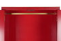 DKD Home Decor Armario Rojo 85.5 x 50.5 x 186.2 cm Madera Abeto y MDF