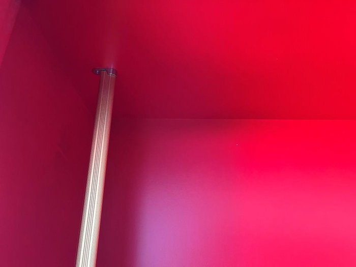 DKD Home Decor Armario Abeto MDF Rojo