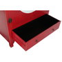 DKD Home Decor Armario Abeto MDF Rojo
