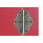 DKD Home Decor Armario Abeto MDF Rojo