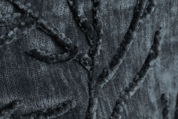 DKD Home Decor Sealine Cojin Mediterraneo Azul Marino Chenilla Polyester 60 x 35 x 10 cm