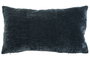 DKD Home Decor Sealine Cojin Mediterraneo Azul Marino Chenilla Polyester 60 x 35 x 10 cm
