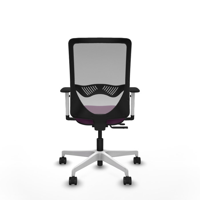 PIQUERAS Y CRESPO Silla de oficina Zulema Morado y Gris