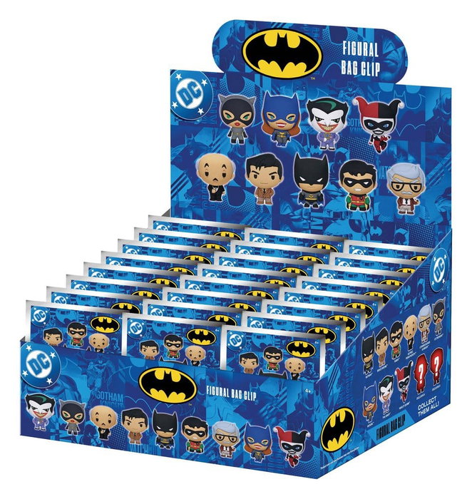 Monogram Int. Batman: la serie animada 3D Colgantes Peluche Series 1 Expositor (24) Monogram Int. Batman: la serie animada 3D Colgantes Peluche Series 1 Expositor (24)