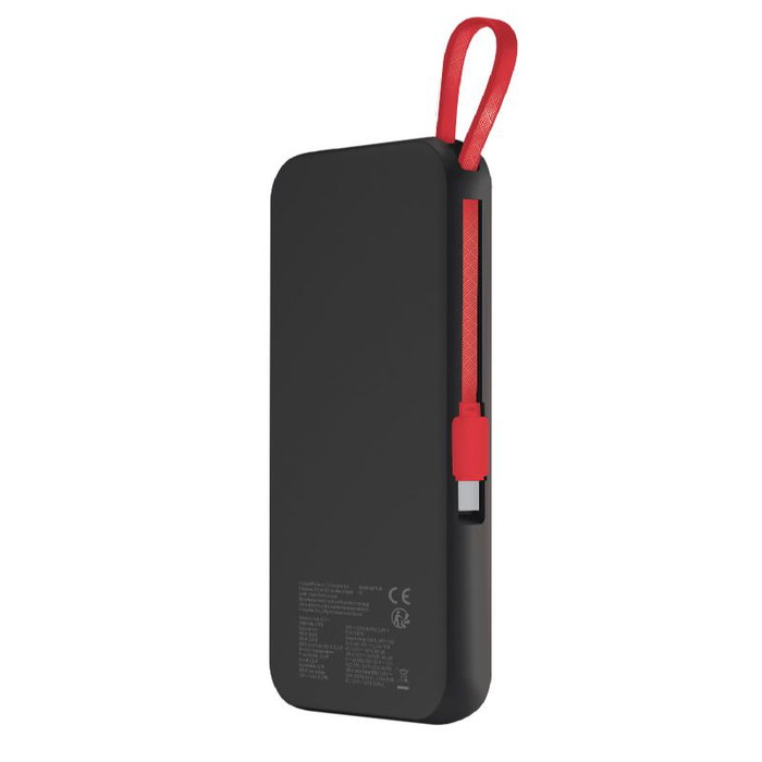 FOREVER Maxlife power bank inalámbrico MXPB-08 10000 mAh magnético 3in1 negro