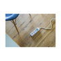 Brennenstuhl Regleta ECO-Line 3 salidas AC con cable de 5 m, Blanco