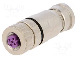 HARTING Conector M12 Hembra 5 Pines Recto IP67 Profibus