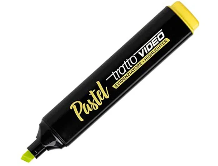 Tratto Rotulador Tratto Video Fluorescente Pastel Colores Surtidos de 4 unidades