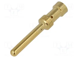 HARTING Contacto Macho Industrial Han E® Dorado