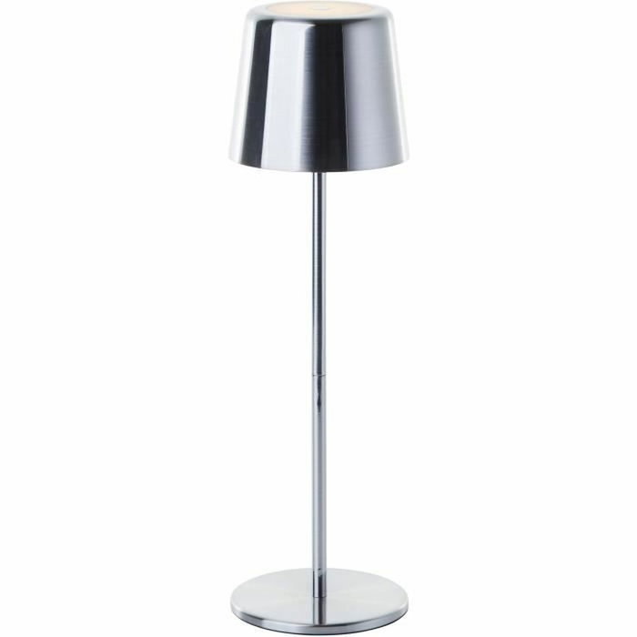 Brilliant XAANA Lámpara de mesa exterior recargable Cromo LED 2W 160lm IP44 Brilliant XAANA Lámpara de mesa exterior recargable Cromo LED 2W 160lm IP44