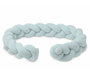KioKids Trenza Decorativa Azul para Cuna Protector Barrotes Bebé 0+ meses