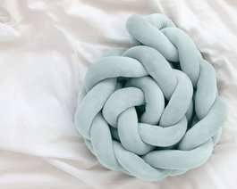 KioKids Trenza Decorativa Azul para Cuna Protector Barrotes Bebé 0+ meses