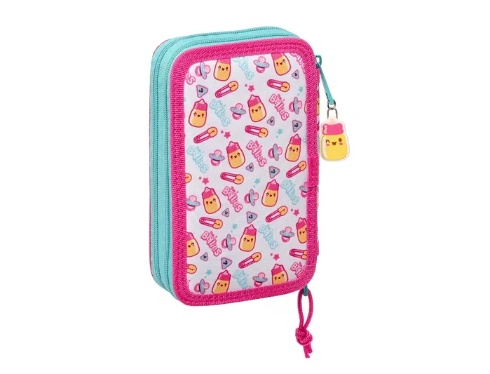 Safta Plumier Escolar Doble Pequeño The Bellies 28 Pcs