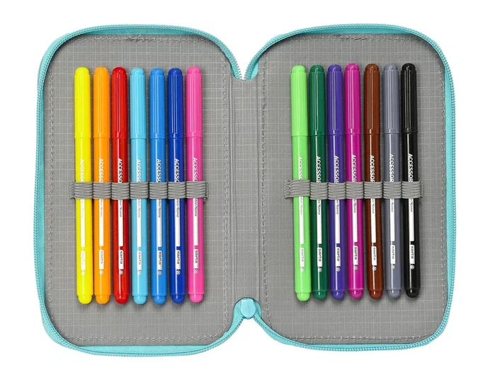 Safta Plumier Escolar Doble Pequeño The Bellies 28 Pcs
