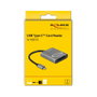 DeLOCK Lector de tarjetas USB Type-C para XQD 2.0