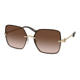 Tory Burch TY6080-334913 Gafas de sol doradas con cristal marrón