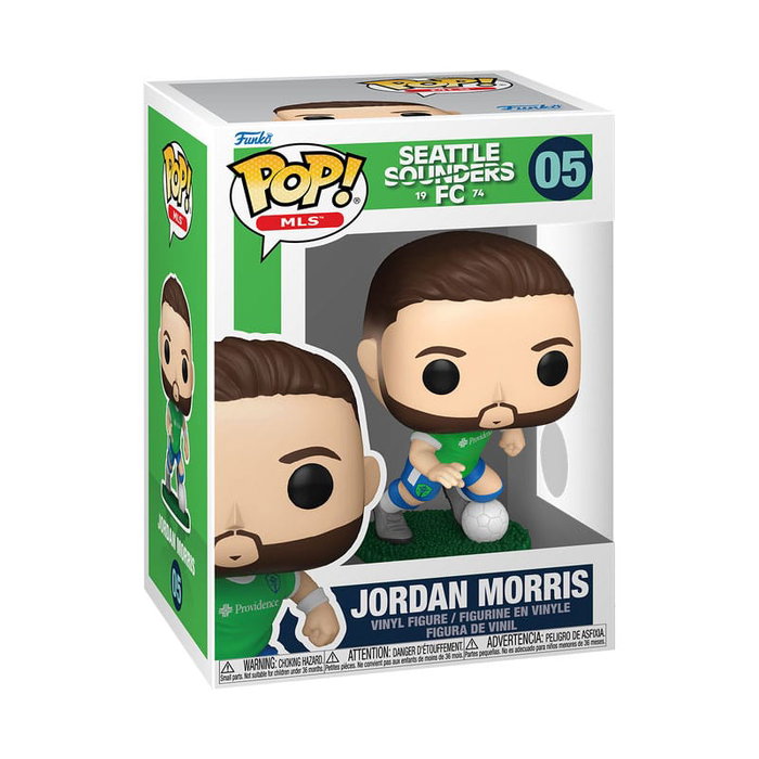 MLS POP! Sports Vinyl Figura Sounders- Jordan Morris 9 cm MLS POP! Sports Vinyl Figura Sounders- Jordan Morris 9 cm