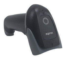 Approx LS11WS Lector de Código de Barras Láser Inalámbrico Negro