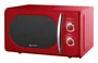 Grunkel MW-20ROJO Microondas Encimera Solo Microondas Rojo 20 Litros 700W 5 Niveles Potencia Tornamesa Giratoria