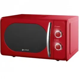 Grunkel Microondas Vintage MW-20ROJO 700W Capacidad 20L Rojo