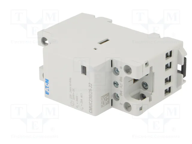 EATON ELECTRIC Contactor de Instalación Modular CMUC 25A 4-Polar EATON ELECTRIC Contactor de Instalación Modular CMUC 25A 4-Polar