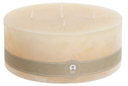 DKD Home Decor Vela Basicos Crema 25 x 10 x 25 cm