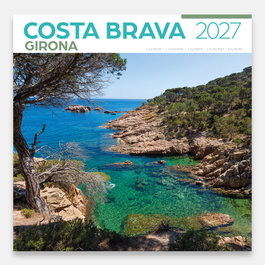TRIANGLE POSTALS Calendario de pared 2027 Costa Brava 30x30 cm