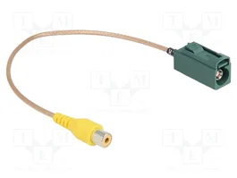 DeLOCK Cable FAKRA E hembra a RCA hembra RG-179 32 cm